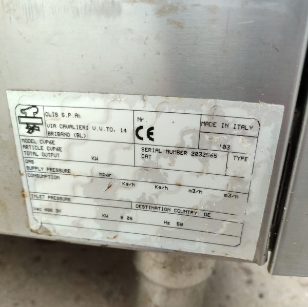 Купить Пароконвектомат Olis CVP6E