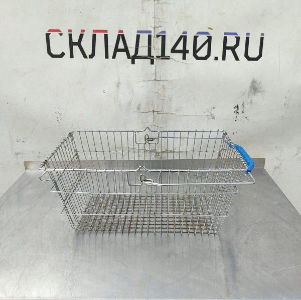 Купить Корзина покупательская хром
