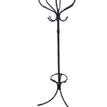 Вешалка черная сталь д57/в57