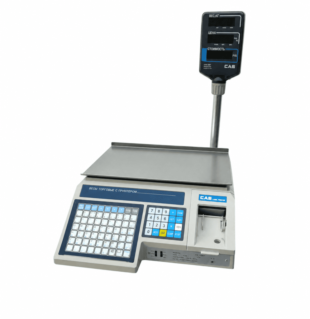 Весы c печатью этикеток Cas LP -15