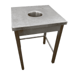 Стол для сбора отходов 60/60/86 отверстие 23