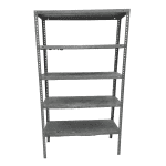 Стеллаж 114/51/187 4 полки разборный оцинкованный