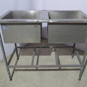 Мойка двухсекционная 106х53