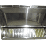 Вытяжной зонт с жироуловителями 200х140