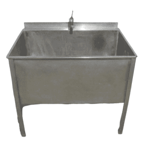 Котломойка 100/70/83 с бортом 1 секция смеситель