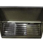 Вытяжной зонт с жироуловителями 130х100