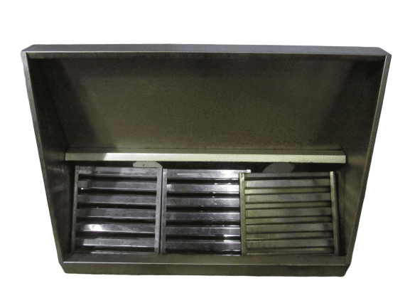 Купить Вытяжной зонт с жироуловителями 130х100