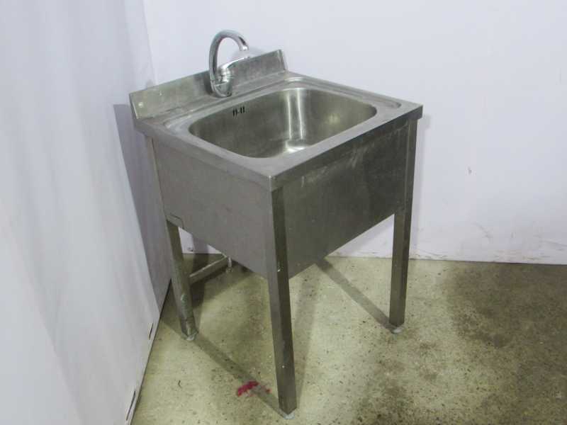 Купить Мойка сварная 1-секционная 60/60/86 смеситель