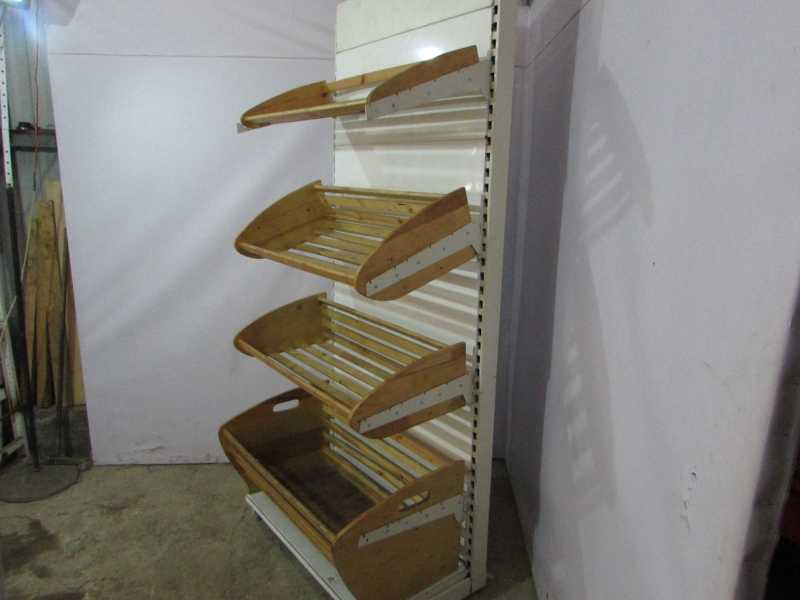 Купить Стеллаж хлебный 100/230 сталь белый