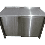 Стол производственный с бортом 120/60/85 двери купе