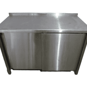 Стол производственный с бортом 120/60/85 двери купе