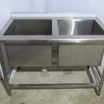 Мойка сварная 2-ух секционная 120/70/82