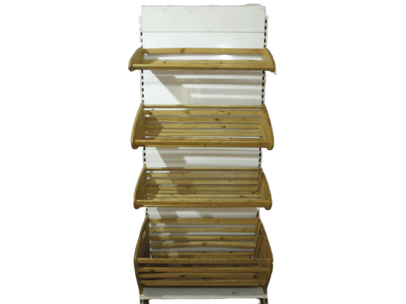 Купить Стеллаж хлебный 100/230 сталь белый