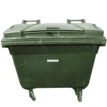 Бак для сбора мусора 660л пластик