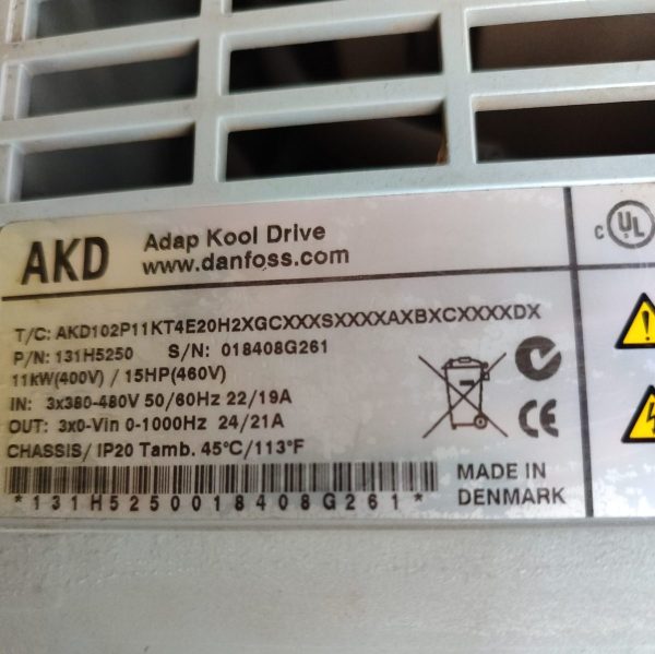 Купить Преобразователь частоты Danfoss AKD 102 11 кВт