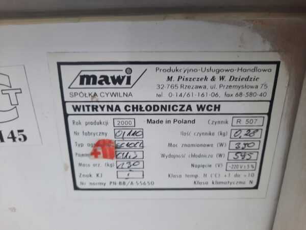 Купить Витрина Mawi WCHCG 1.6/0.9 кондитерская
