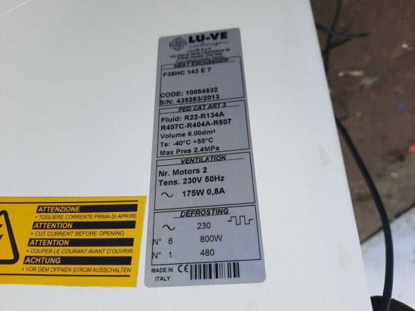 Купить Воздухоохладитель Luve F35HC 143 E7