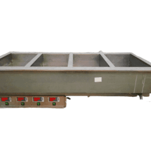 Купить Мармит Технофлот тепловой встраиваемый 31/51/16 внешний размер 66/145/23 4 ванны