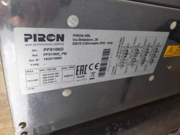 Купить Пароконвектомат Piron PF9106D на подставке