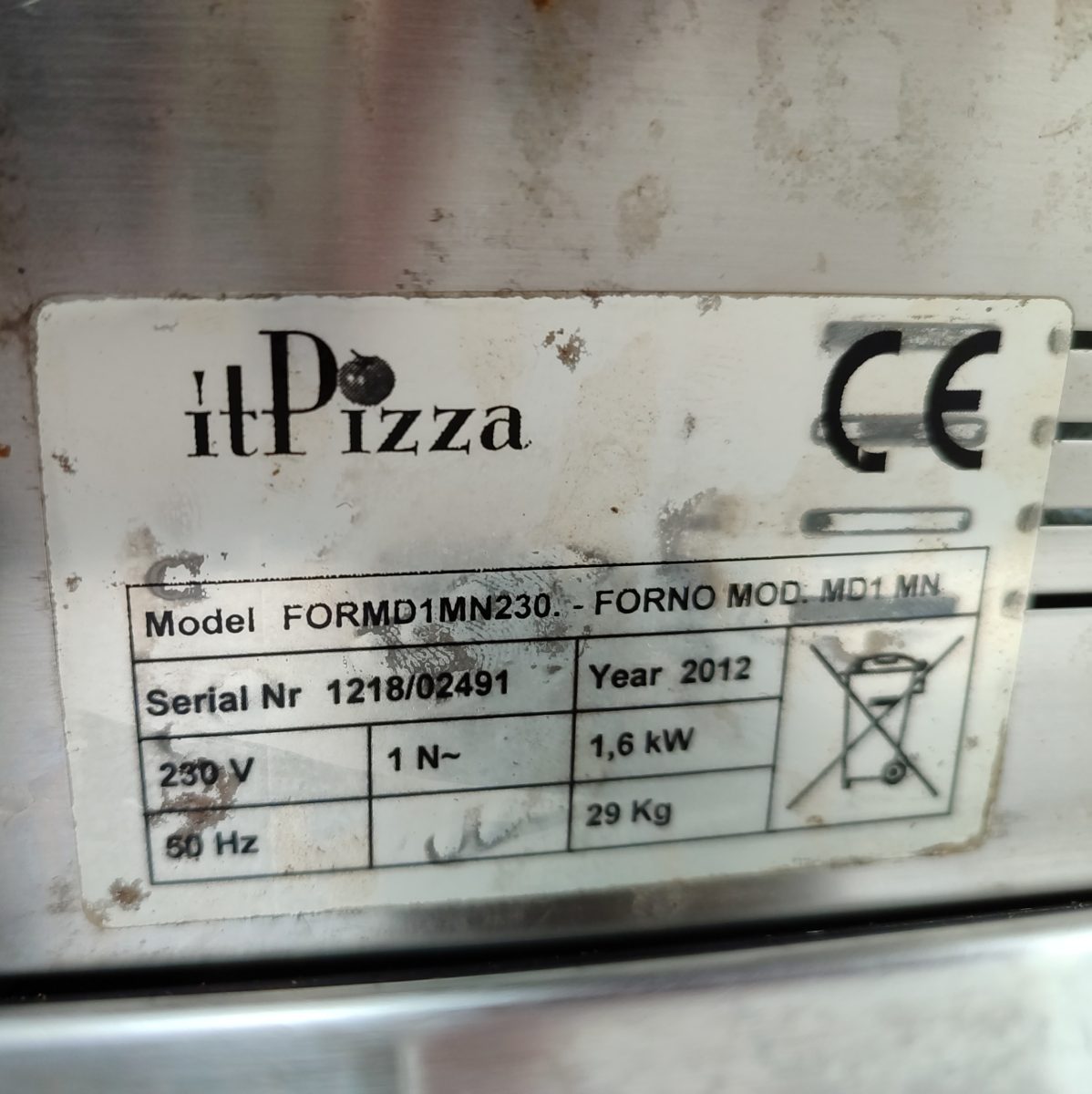 Купить Печь для пиццы GAM MD1