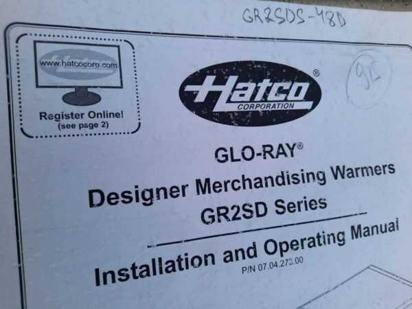 Купить Тепловая витрина Hatco gr2sds-48d