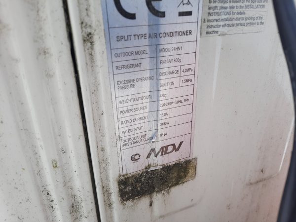 Купить Кондиционер MDCC-24HRN1/MDOU-24HN1 кассетный