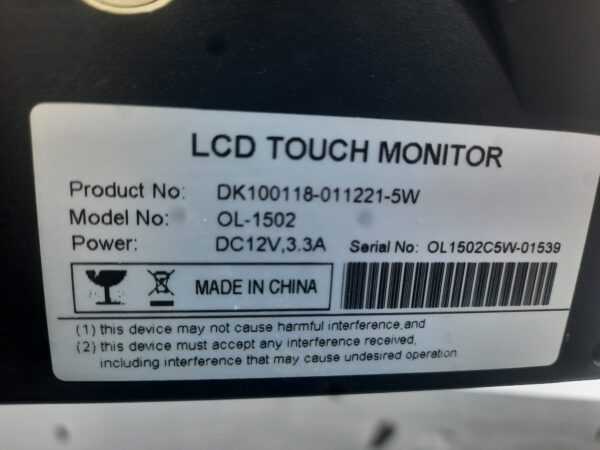 Купить POS LSD Touch Monitor OL 1502