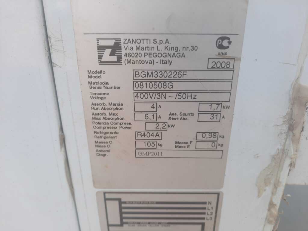 Купить Моноблок низкотемпературный Zanotti BGM 330