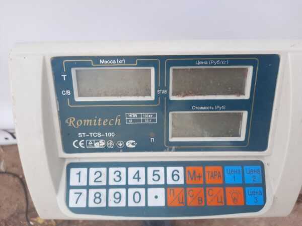 Купить Весы платформенные Romitech ST-TCS-100