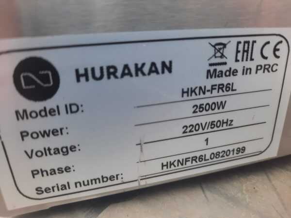 Купить Фритюрница Hurakan HKN-FR6L