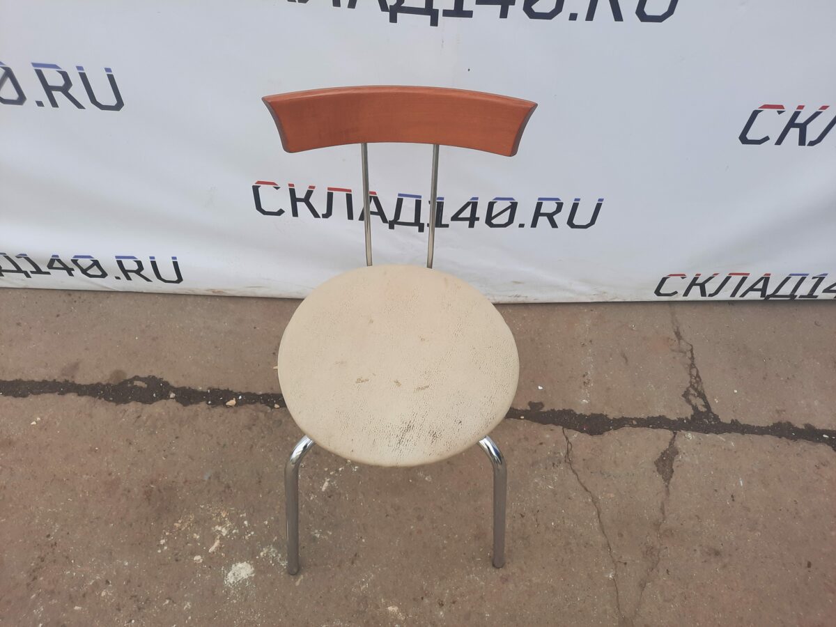 Купить Стул Эстетика кожа белый