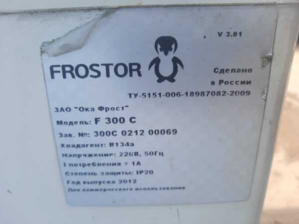 Купить Ларь морозильный Frostor F 300 C