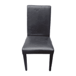 Стул Ариста кожа черный