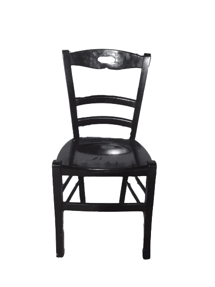 Реставрация мебели. Стул дерево коричневый.