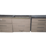 Прилавок кассовый бук 303/55 высота 94 9 шкафов