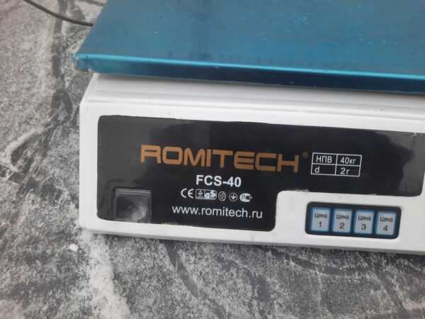 Купить Весы настольные Romitech FCS-40
