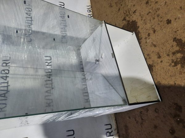 Купить Стойка лдсп стекло белая 83/50/200 2 распашные двери