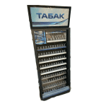 Шкаф для сигарет 98/48/204 122 видов сталь/лдсп