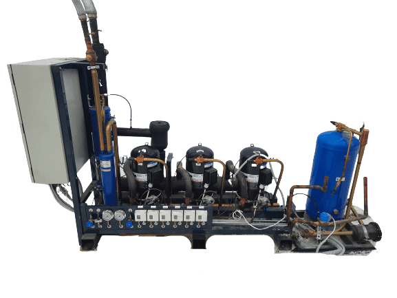 Купить ЦХМ на базе 3-ех компрессоров Copeland ZB50Y