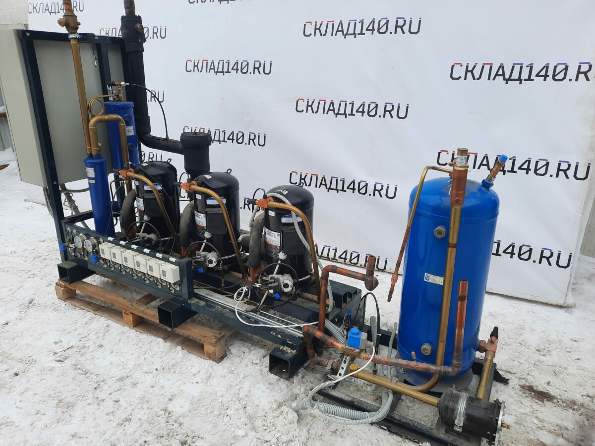 Купить ЦХМ на базе 3-ех компрессоров Copeland ZB50Y