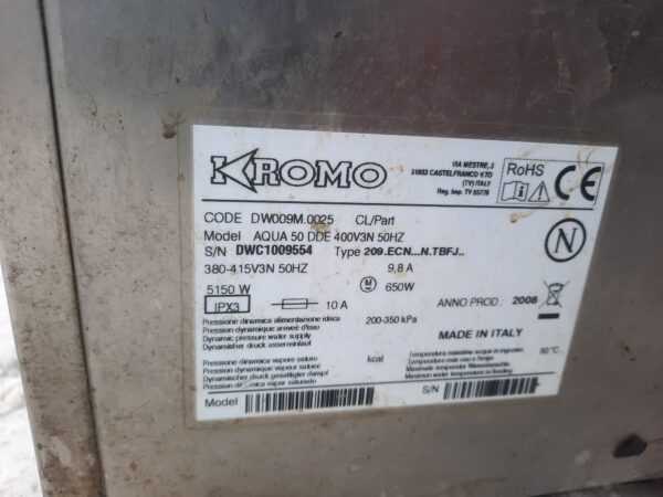 Купить Фронтальная посудомоечная Kromo aqua 50 dde