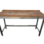 Стол столешница дерево кондитерский с бортом 160/60/85