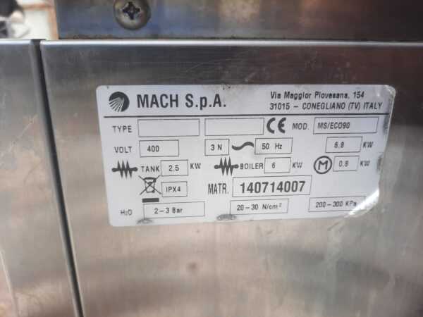 Купить Купольная посудомоечная машина MACH ECO90