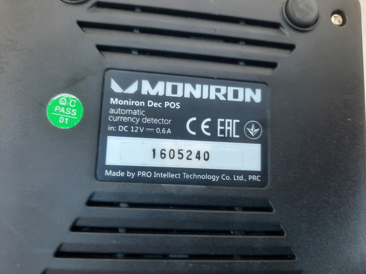 Купить Автоматический детектор купюр Moniron Dec POS