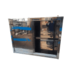 Шкаф-полка навесная нержавейка купе 90/70/40