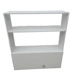 Стеллаж лдсп белый 3 полки 106/35/122