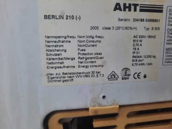 Купить Ларь бонета морозильная AHT berlin 210