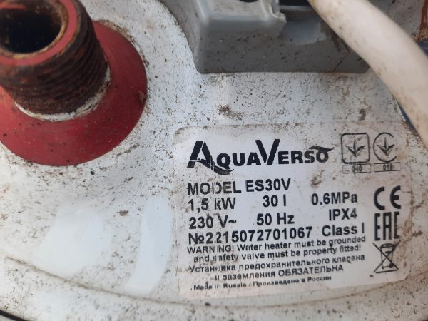 Купить Водонагреватель Aquaverso ES30V