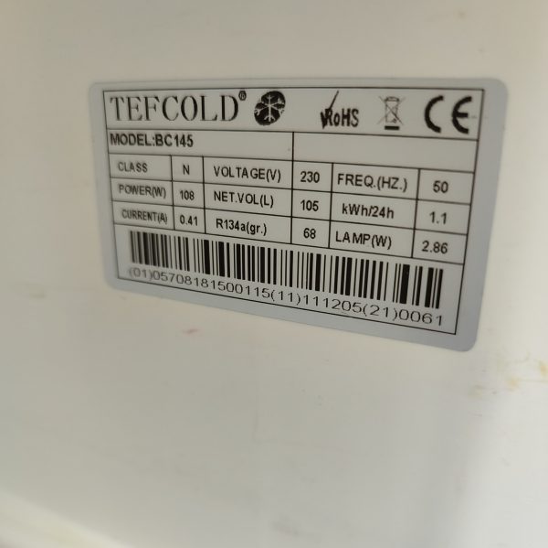 Купить Шкаф холодильный барный Tefcold BC145