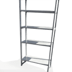 Секция полочного стеллажа ТСУ 100/40/203 1 рама 5 полок